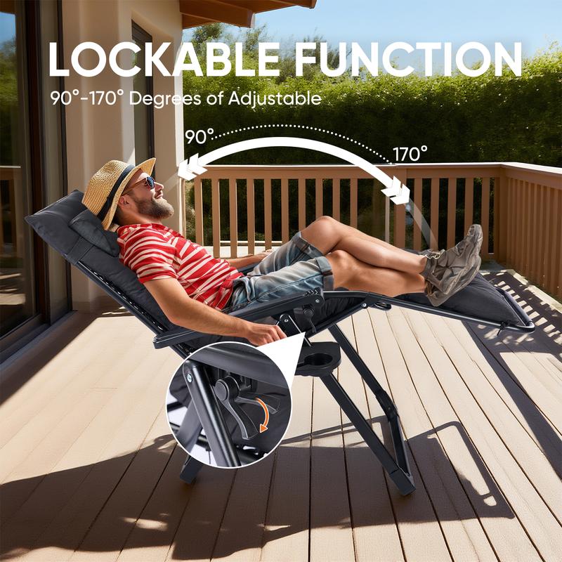 RidgeRest™ Zero Gravity Chair