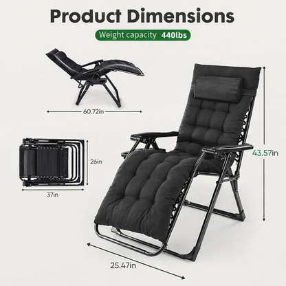 RidgeRest™ Zero Gravity Chair